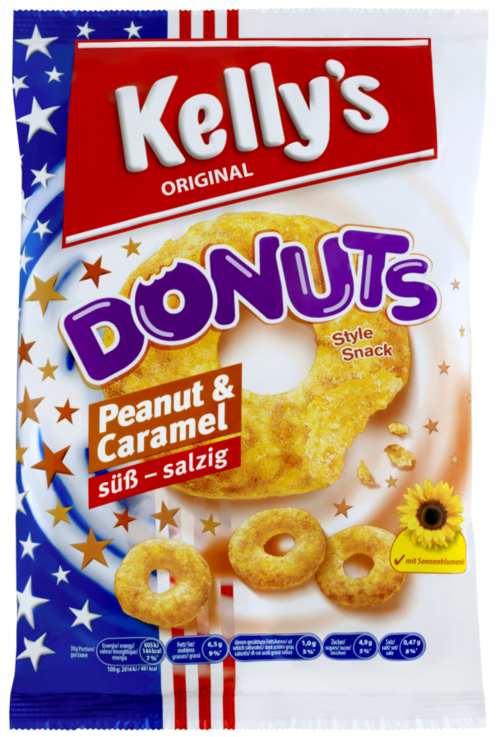 Verpackung von Kelly's DONUTS