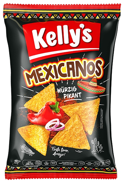 Verpackung von Nachos