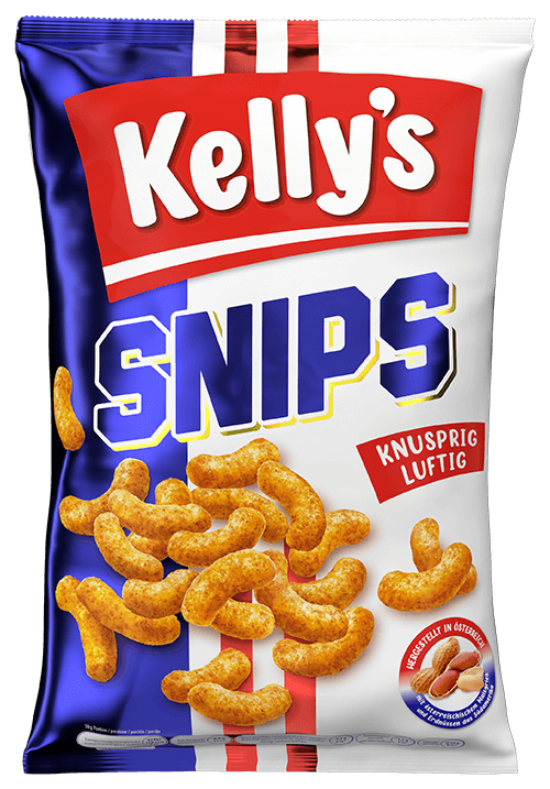 Verpackung von Kelly’s Snips