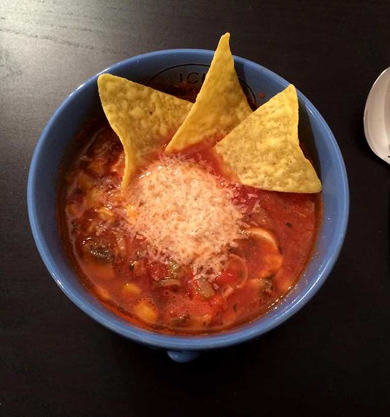 Mexikanische Suppe mit Tortilla Chips (Variante 2) - Kelly&amp;#39;s