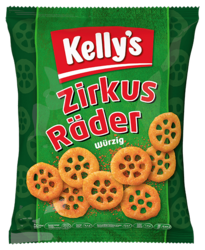 Verpackung von Kelly's Zirkusräder