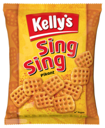 Verpackung von Kelly's Sing Sing pikant