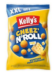 Verpackung von KELLY’S Cheez’n‘Roll