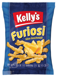 Verpackung von Kelly’s Furiosi Cheese Style!
