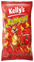 Verpackung von Kelly's Jumpys Paprika