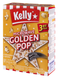 Verpackung von Kelly MICROWAVE GOLDEN POP BUTTER