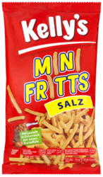 Verpackung von Kelly's Mini Fritts Salz