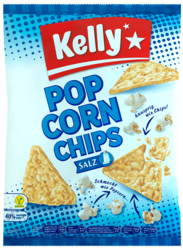 Verpackung von Kelly Popcornchips Salted